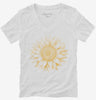 Sunflower Summer Garden Womens Vneck Shirt 666x695.jpg?v=1707276957