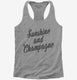 Sunshine and Champagne  Womens Racerback Tank