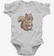 Super Cute Baby Squirrel  Infant Bodysuit