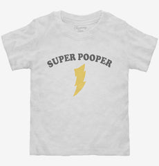 Super Pooper Toddler Shirt