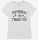 Superhero In Training white Womens