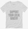 Support Your Local Bakery Womens Vneck Shirt 666x695.jpg?v=1700507395