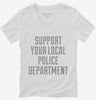 Support Your Local Police Department Womens Vneck Shirt 666x695.jpg?v=1700514038