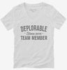 Team Deplorable Womens Vneck Shirt 666x695.jpg?v=1700484421