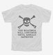 The Beatings Will Continue Until Morale Improves white Youth Tee