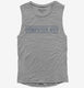 The Computer Guy grey Womens Muscle Tank