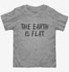 The Earth Is Flat Earth  Toddler Tee
