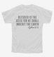The Geek Shall Inherit The Earth white Youth Tee