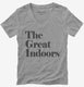 The Great Indoors  Womens V-Neck Tee