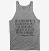 The Problem With Socialism Margaret Thatcher Quote Tank Top 666x695.jpg?v=1700523369