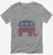 The Republican Party  Womens V-Neck Tee