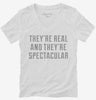 Theyre Real And Theyre Spectacular Womens Vneck Shirt Db80ab90-b832-4e7d-99ec-2de2b9fbd9cc 666x695.jpg?v=1700590645