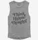 Think Hippie Thoughts  Womens Muscle Tank