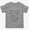This Is My Intestinal Cancer Fighting Shirt Toddler