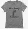 This Is My Manatee Funny Sea Life Womens