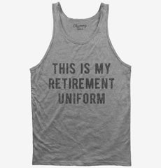 This Is My Retirement Uniform Tank Top
