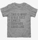 This Is What A Bile Duct Cancer Survivor Looks Like grey Toddler Tee