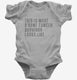 This Is What A Bone Cancer Survivor Looks Like grey Infant Bodysuit