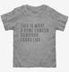 This Is What A Bone Cancer Survivor Looks Like grey Toddler Tee