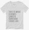 This Is What A Bowel Cancer Survivor Looks Like Womens Vneck Shirt 666x695.jpg?v=1700498319
