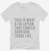 This Is What A Fallopian Tube Cancer Survivor Looks Like Womens Vneck Shirt 666x695.jpg?v=1700487393