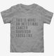 This Is What A Intestinal Cancer Survivor Looks Like grey Toddler Tee
