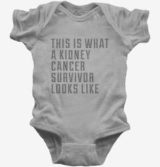 This Is What A Kidney Cancer Survivor Looks Like Baby Bodysuit