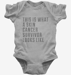 This Is What A Skin Cancer Survivor Looks Like Baby Bodysuit