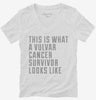 This Is What A Vulvar Cancer Survivor Looks Like Womens Vneck Shirt 666x695.jpg?v=1700480583