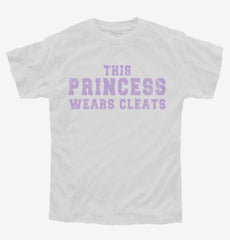 This Princess Wears Cleats Youth Shirt