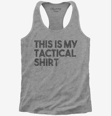 This is My Tactical Womens Racerback Tank
