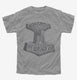 Thor's Hammer Viking Norse grey Youth Tee