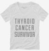 Thyroid Cancer Survivor Womens Vneck Shirt 666x695.jpg?v=1700505071