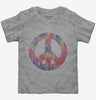Tie Dye Peace Sign Tie Dyed Hippie Toddler