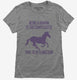 Time To Be A Unicorn grey Womens