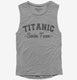 Titanic Swim Team  Womens Muscle Tank
