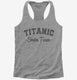 Titanic Swim Team  Womens Racerback Tank