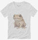 Toad Graphic  Womens V-Neck Tee