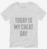 Today Is My Cheat Day Womens Vneck Shirt 666x695.jpg?v=1700522890