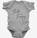 Tooth Fairy grey Infant Bodysuit