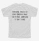 Torture The Data Long Enough And They Will Confess To Anything white Youth Tee