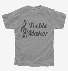 Treble Maker Clef Musical Trouble Maker Youth Shirt