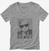 Trump Deal With It Womens Vneck