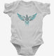 Turquoise Aztec Thunderbird Boho Southwestern  Infant Bodysuit