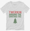 Twerkin Around The Christmas Tree Womens Vneck Shirt 666x695.jpg?v=1700415496
