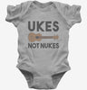 Ukes Not Nukes Funny Ukulele Baby Bodysuit 666x695.jpg?v=1700453051