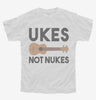 Ukes Not Nukes Funny Ukulele Youth