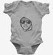 Unabomber grey Infant Bodysuit