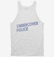 Undercover Police white Tank
