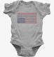 Upside Down American Flag  Infant Bodysuit